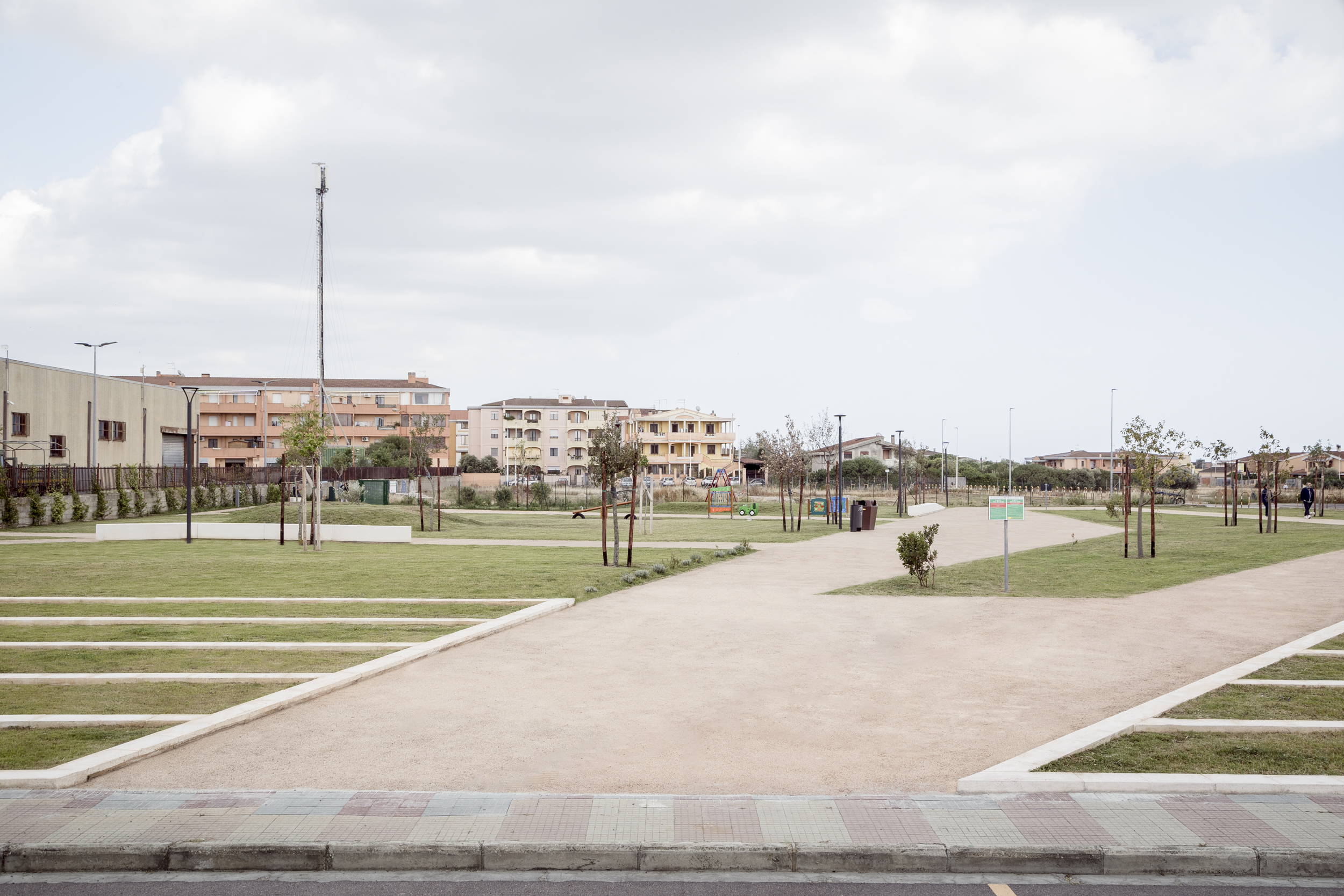Sistema integrato di spazi pubblici e parchi nella lottizzazione "I Giardini"